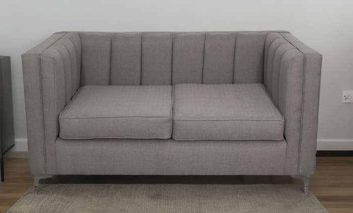 Emily 2 Seater Couch - Grey