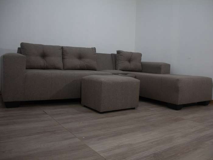 Chelsea Corner Couch - Light Grey - Right Hand