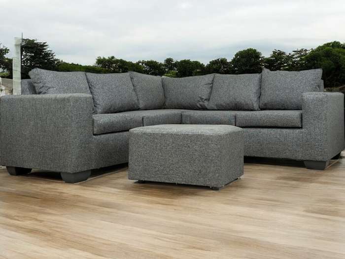 Jenny Corner Couch - Charcoal