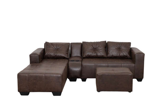 Chelsea Corner Couch - Buffalo Brown - Left Hand