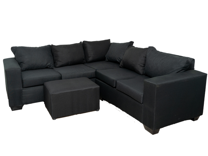 Jenny Corner Sofa -Black