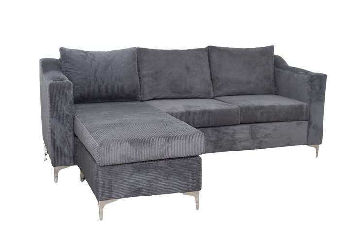 Charlie Corner Couch - Grey