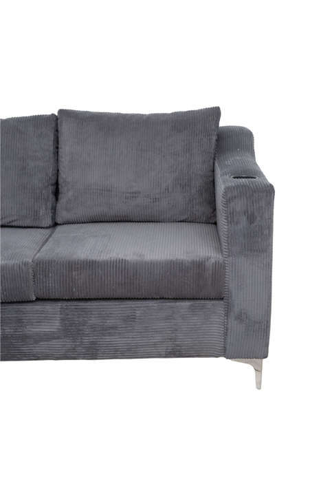 Charlie Corner Couch - Grey