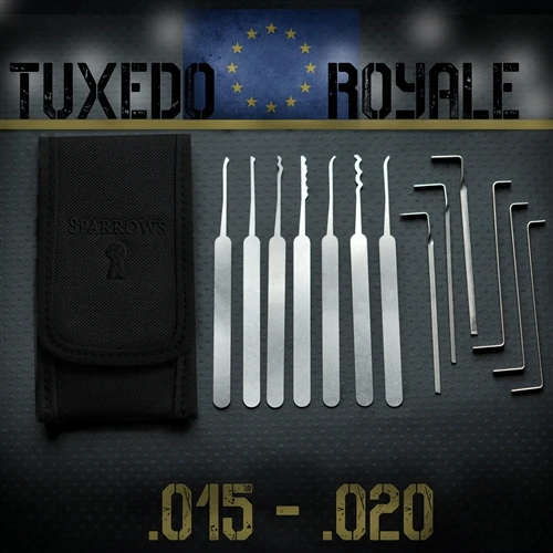 Sparrows Tuxedo Royale Lock Pick Set
