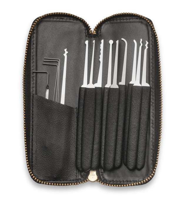 SouthOrd 14-Piece Lock Pick Set With Metal Handles - MPXS-14