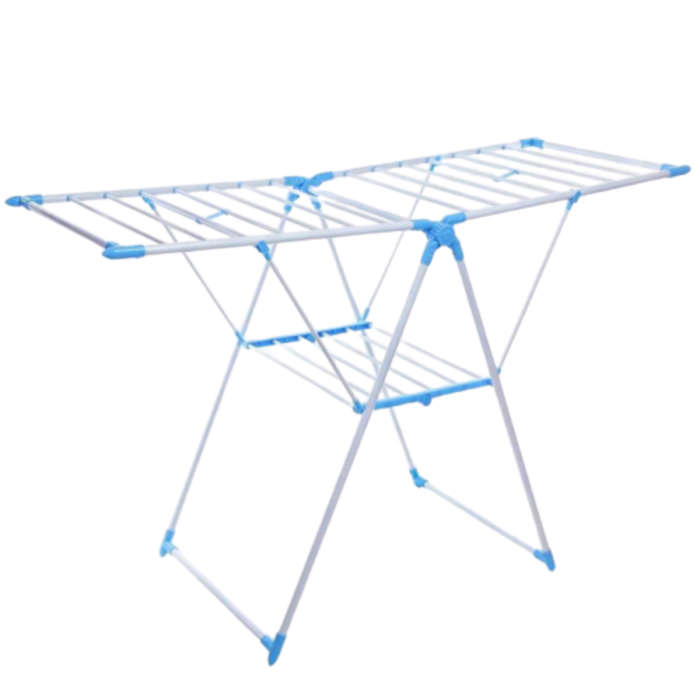 Foldable Y Cloth Drying Rack-Blue