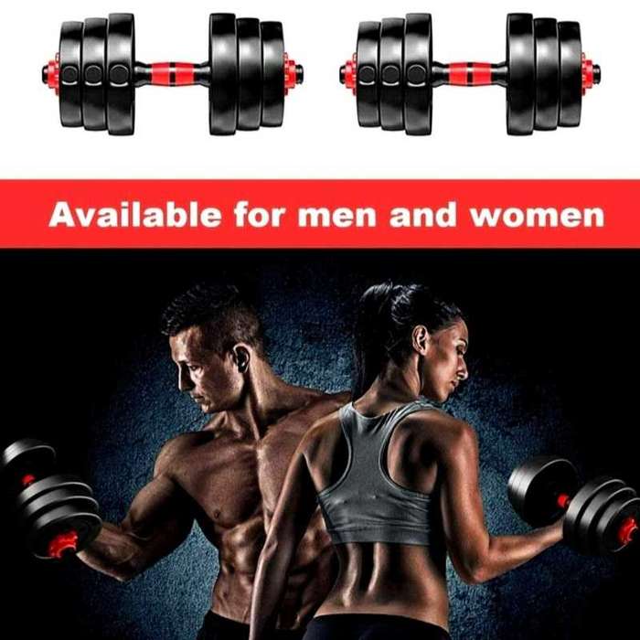 40KG Barbell & Dumbbells Weight Set