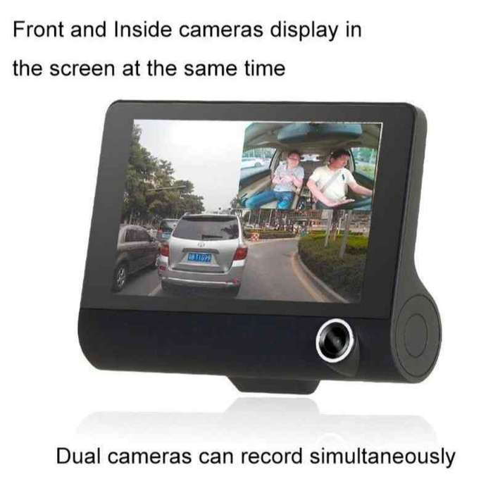 Car DVR Dash Cam Camera Video Recorder Rear View G-sensor