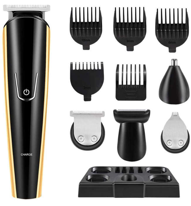 LGM 8 in 1 Professional Cordless Hair Clippers/Shaver for Men