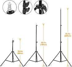 2Pcs 3200 - 6500K Rechargeable Video/Photo LED Light Kit  U800 +