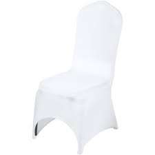 Stretch Spandex Banquet Chair Cover White Pack of 10