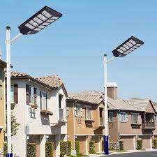 800W Solar LED Street Light with Sensor and Remote
