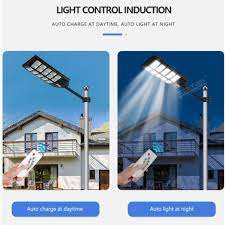 1000W Solar LED Street Light with Sensor and Remote