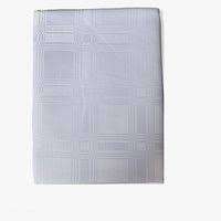 Tablecloth Damask White Rectangular