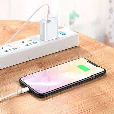 Dmart 20W PD Fast Charger For iPhone with USB-C to Lightning Cable