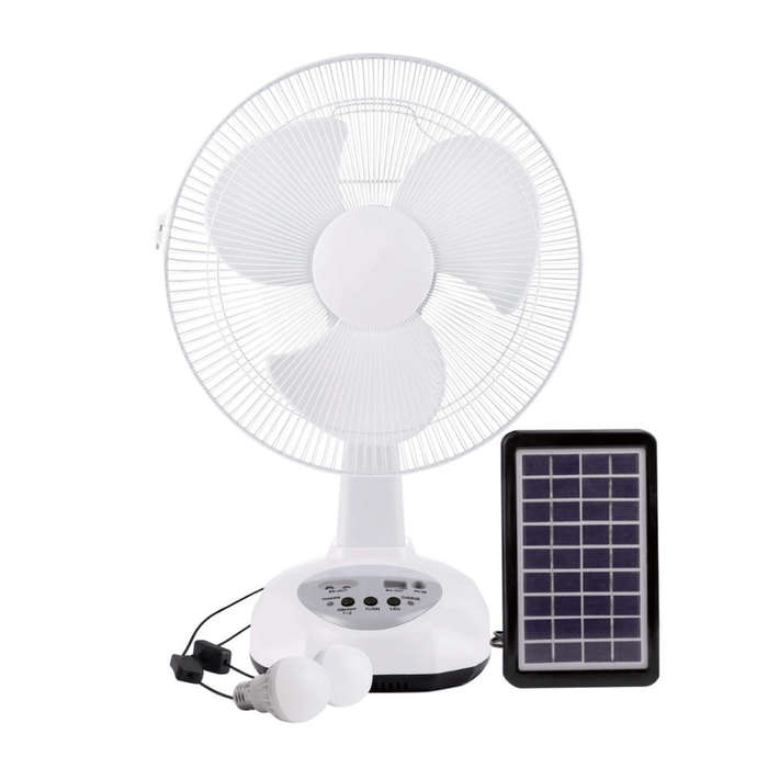 Rechargeable Solar fan