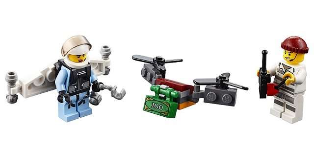 LEGO City Sky Police Jetpack Polybag Set