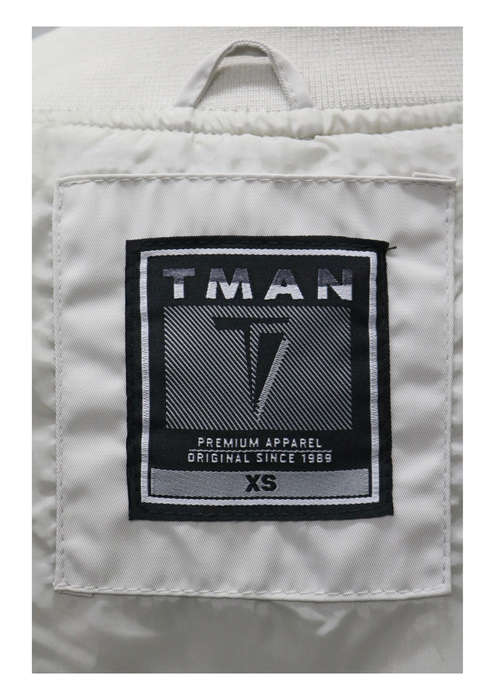 Mens Sleek Silver Bomber Jacket