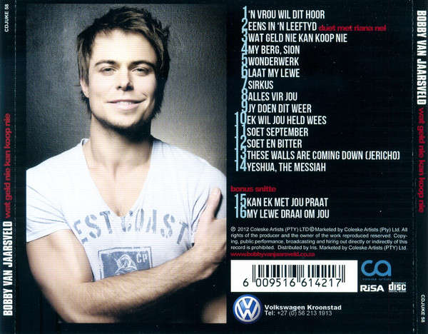 Bobby van Jaarsveld  Wat Geld Nie Kan Koop Nie (Music CD)