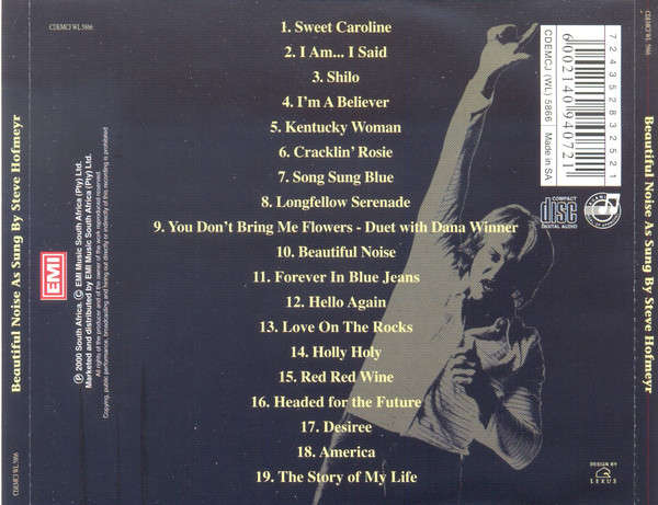 Steve Hofmeyr  Beautiful Noise As Sung By Steve Hofmeyr (Music CD)