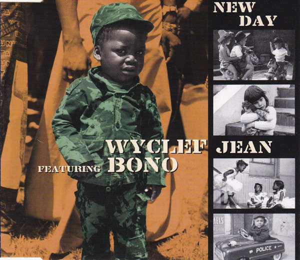Wyclef Jean Featuring Bono - New Day (CD, Single)