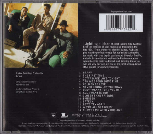 Surface - The First Time: The Best Of Surface (CD) US Import