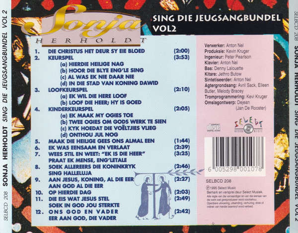 Sonja Herholdt - Sing Die Jeugsangbundel Vol 2 (CD, Album)