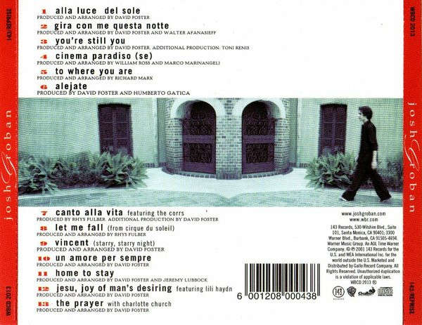 Josh Groban -  Josh Groban (CD)