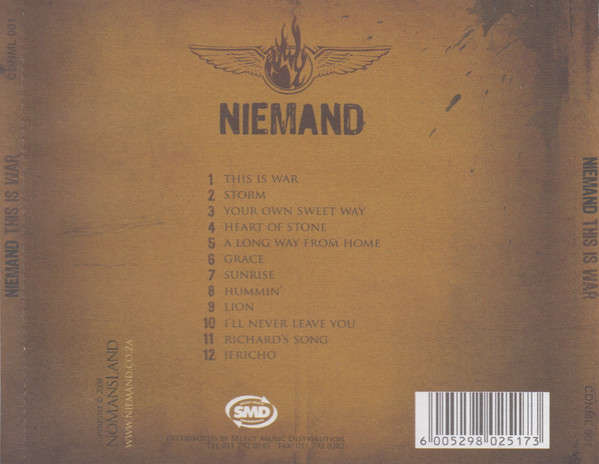 Niemand  This Is War (Music CD)
