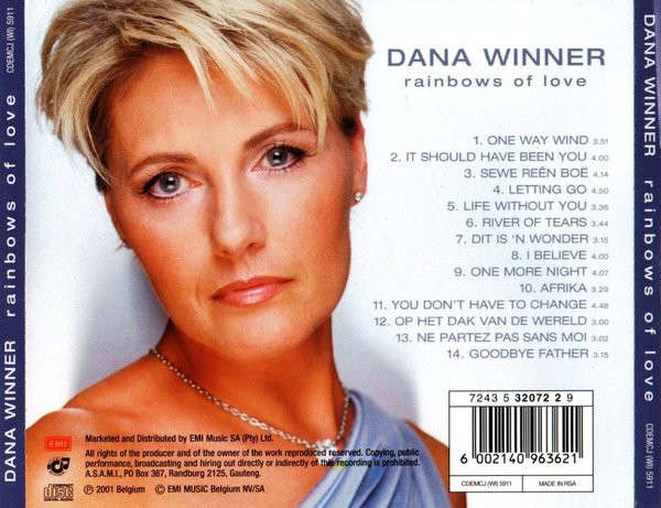 Dana Winner  Rainbows Of Love (Music CD)