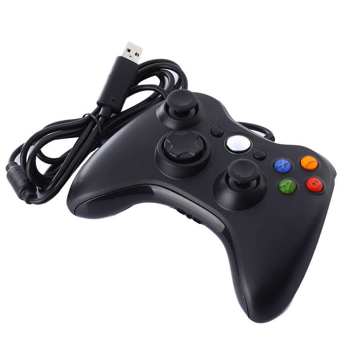 Image result for X-360 Wired Controller Gamepad Compatible with Xbox 360 Game Console and PC/Computer/Notebook/Laptop"