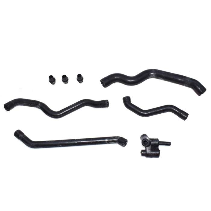 CRANKCASE VENTILATION VALVE COVER BREATHER HOSE KIT W/ CONNECTOR FOR Mercedes