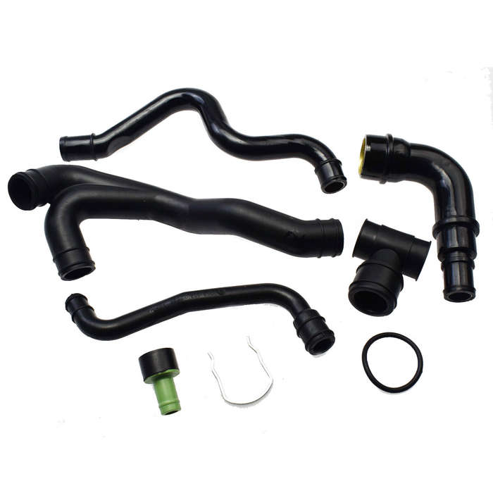 1.8T Crankcase Breather drain Vent Pipe Hose Kit For VW AUDI SKODA 06A 103 213