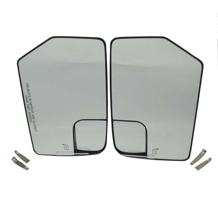 2pcs Mirror Glass Heated w/ Spotter Left Right for Ford Expedition 2012-2017 New