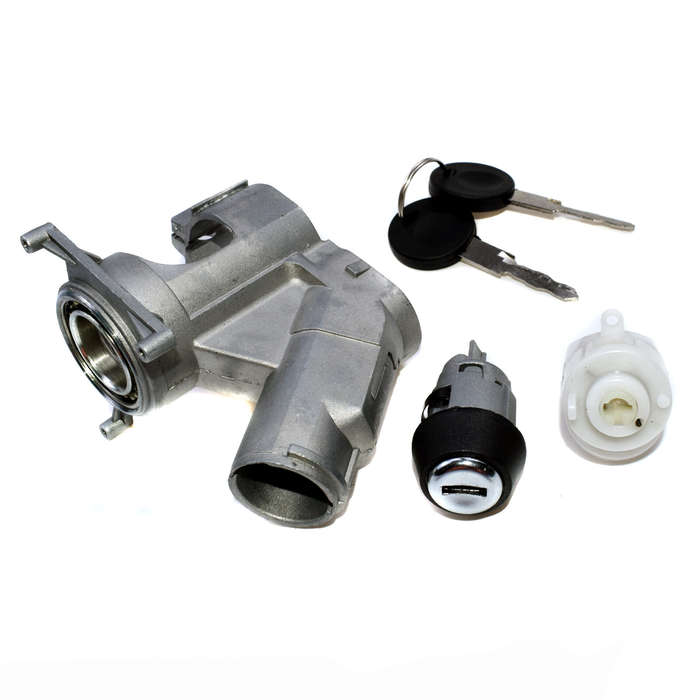 Ignition Column Lock Cylinder Housing Switch Set For VW Golf Jetta Transporter