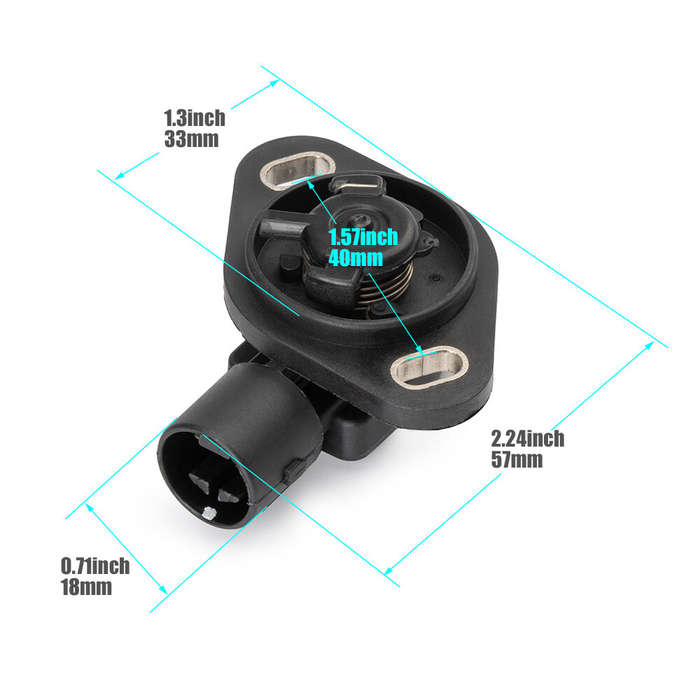 Throttle Position Sensor TPS Kit For Honda Accord 2.2L 2.3L 2.7L 3.0L 1990-2002
