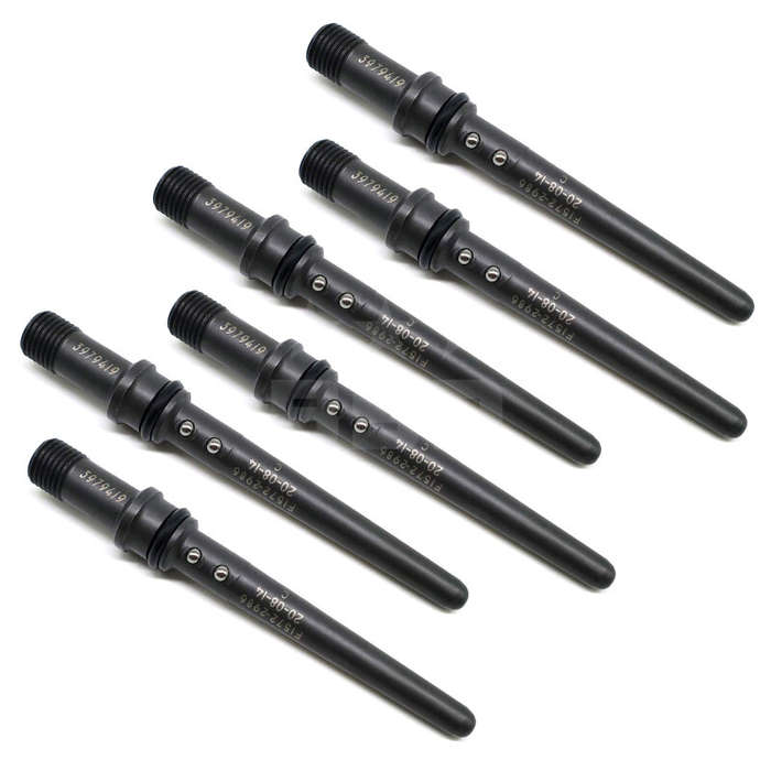 6PCS Injector Connector Tubes 3979419 For Cummins Dodge CR Diesel 5.9L 2003-2007