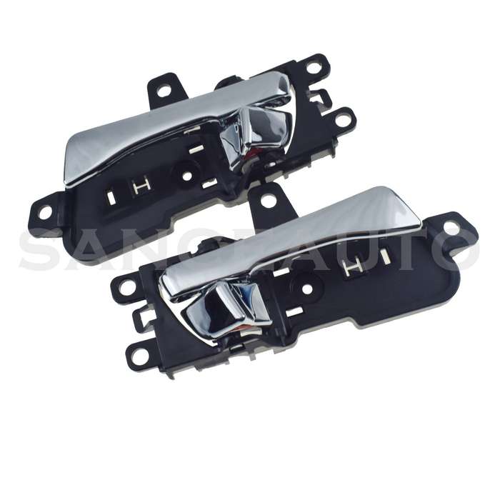 2PC Front Rear Left Right Inside Chrome Door Handle For Hyundai Sonata 2011-2015