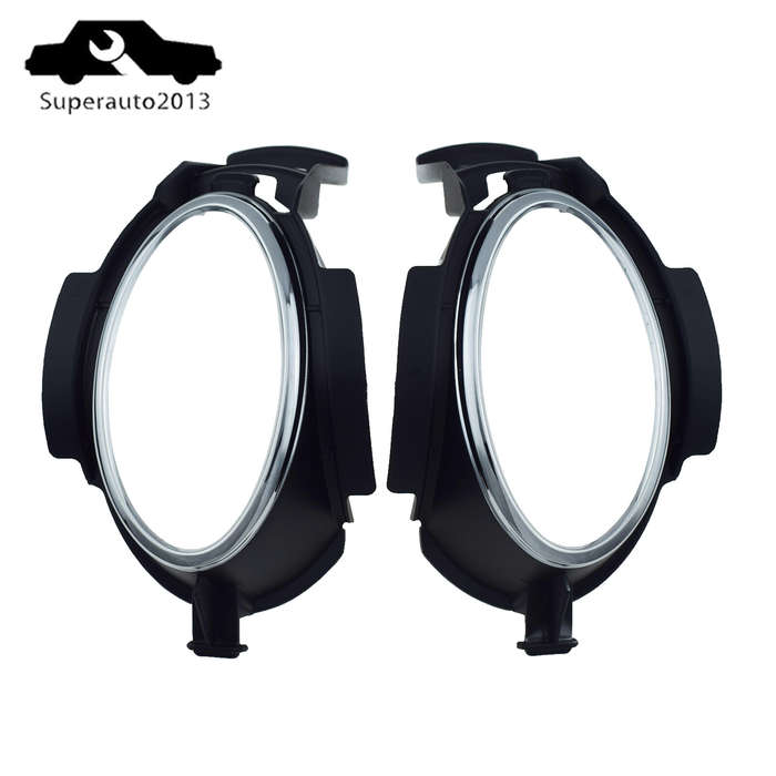 New Pair Left Right Fog Light Bezel Driving Lamp Trim For 2007-2009 Lexus ES350