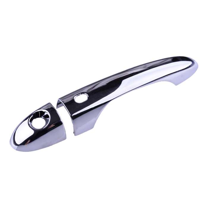 Chrome Exterior Door Handle Cover Trim Fit for Fiat 500X SUV 2016 to 2023