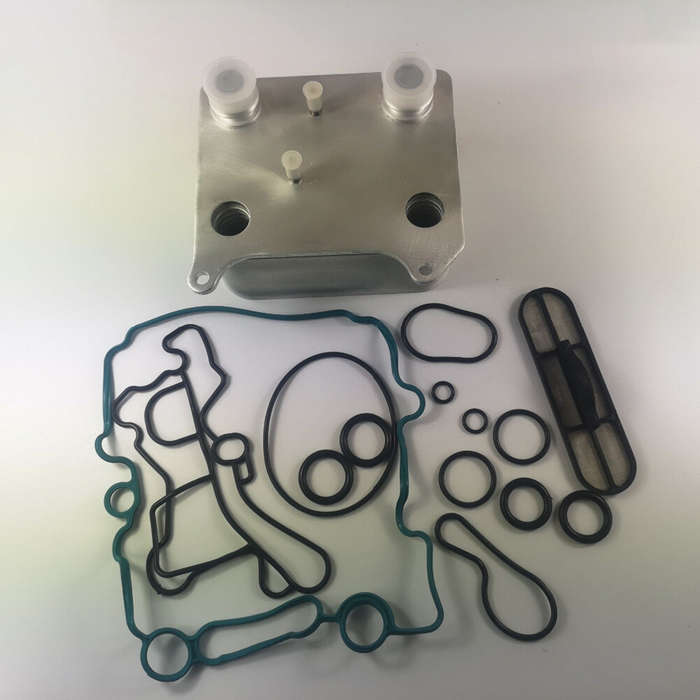 For Ford 6.0L Powerstroke Diesel 03-07 Oil Cooler Kit 3C3Z-6A642-CA