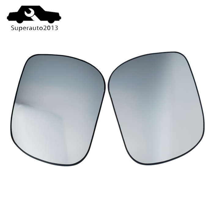Pair Left & Right Side Mirror Glass Heated w/ Backing For Toyota RAV4 2006-11