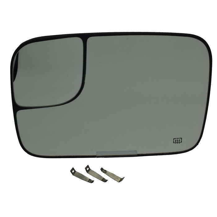Left Driver Mirror Glass Heated For Dodge Ram 1500 2500 3500 2005-2009 5161011AA