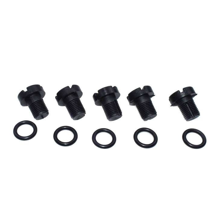 5PCS Radiator Overflow Coolant Bottle Expansion Tank Bleed Screw For BMW E30 E36