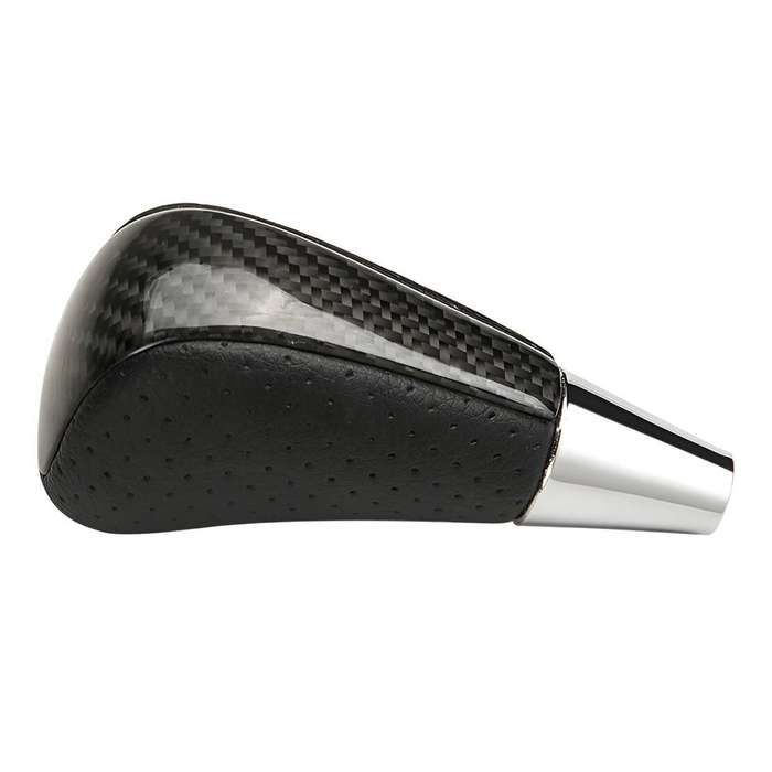 Carbon Fiber Style Gear Shift Knob Handle Lever Fit For Toyota Camry Corolla