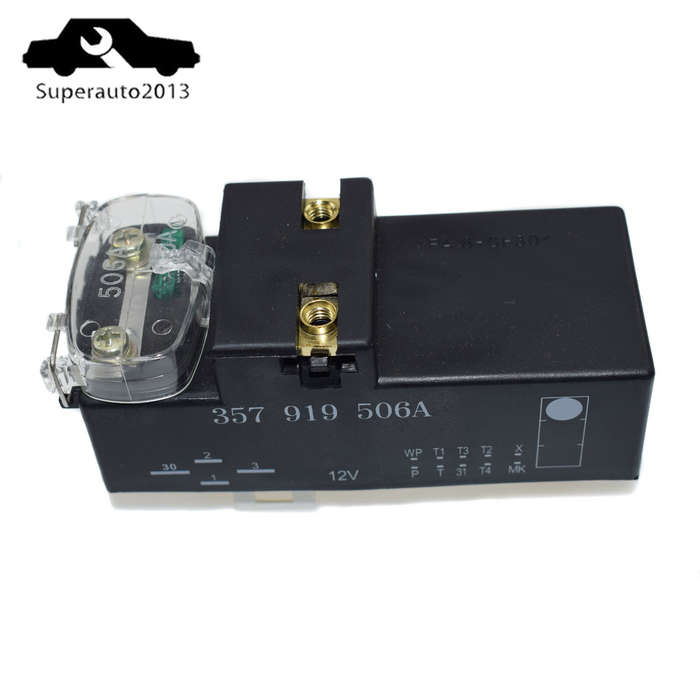 FOR VW Golf Jett Passat Engine Cooling Fan Control Switch Relay Module 3A0919506