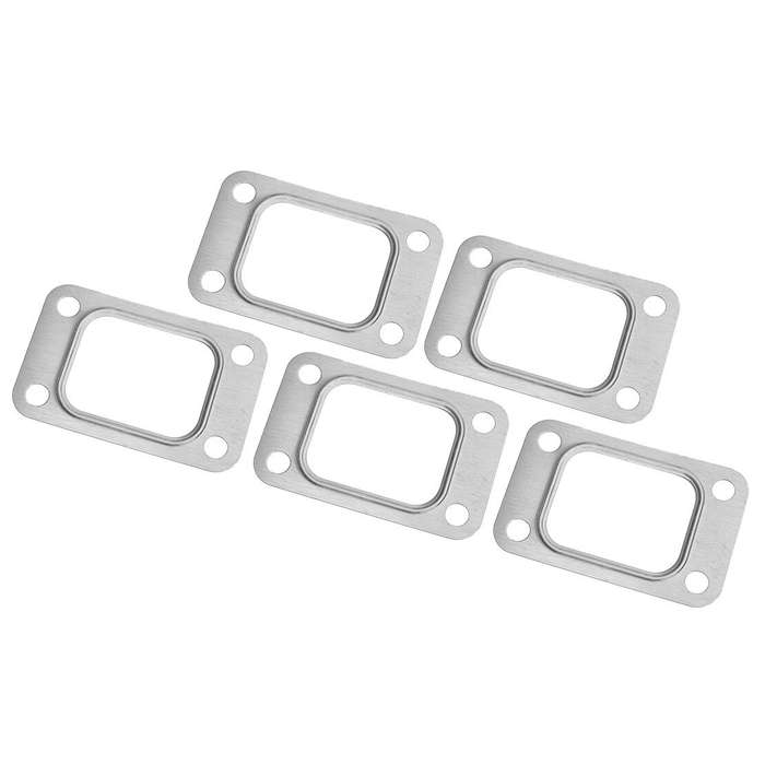 5Pcs Stainless Steel Turbo Flange Fitting Gasket for T25/T28/GT25/G