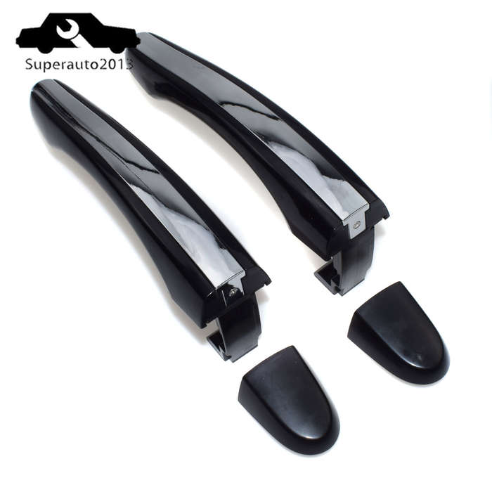 2X Outside Rear Left & Right Side Door Handle Chrome For Hyundai Azera 2006-2011