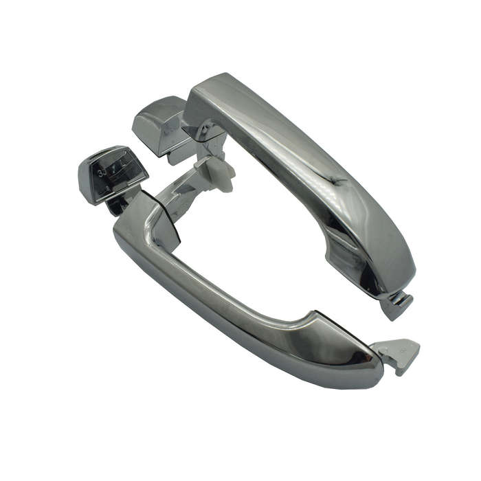 2X Front Left & Right Outside Door Handles Chrome For 2007-2012 Hyundai Veracruz