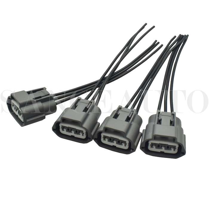 4PCS Ignition Coil Connector Plug For Nissan Altima Sentra 2.5L 22448JA10A New